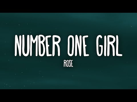 ROSÉ - number one girl