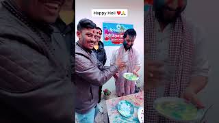 Celebrating Holi With Rabi Lamichhane #viral #shorts #Rabilamichhane