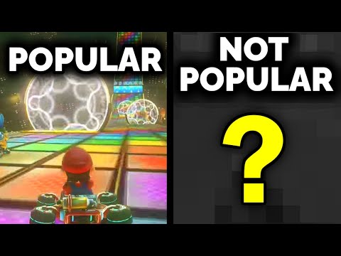 What's the least popular Mario Kart TRACK?