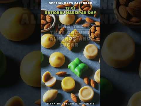 National Marzipan Day - Special Days Calendar - January 12