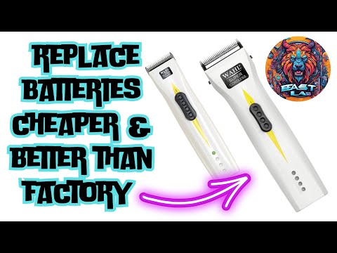 How to Replace NiMH Batteries in the Wahl Super Cordless Clipper Set | Beast Lab