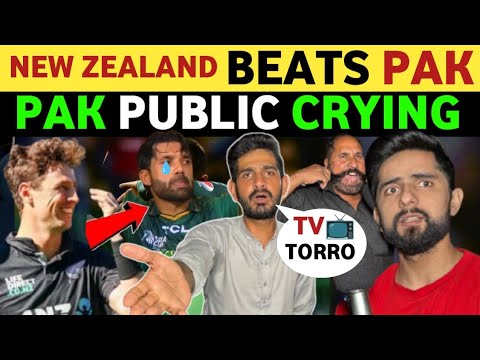 NEW ZEALAND BEATS PAK IN HOME, PAK PUBLIC REACTION ON PAK VS NEW ZEALAND CHAMPIONS TROPHY MATCH