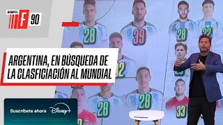 ¡EN BÚSQUEDA DE LA CLASIFICACIÓN! Todo el análisis de ARGENTINA vs. BRASIL, en #ESPNF90