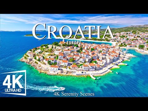 Croatia 4K - The Stunning Coastlines, Historic Towns, and Crystal Clear Waters of the Adriatic Gem