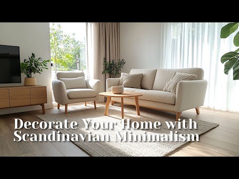 How to Decorate Your Home with Scandinavian Minimalism for a Calm and Inviting Atmosphere