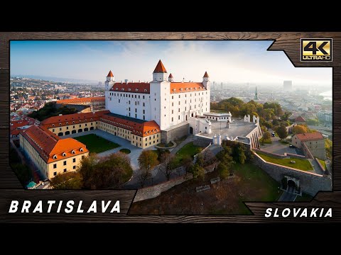 Bratislava ● Slovakia 🇸🇰 【4K】 Aerial Cinematic Drone [2024]