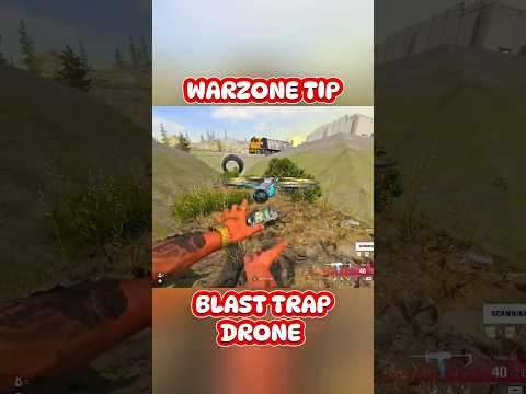 Call of Duty Warzone Tip Blast Trap Drone 🔥 #warzone #callofduty #gameplay