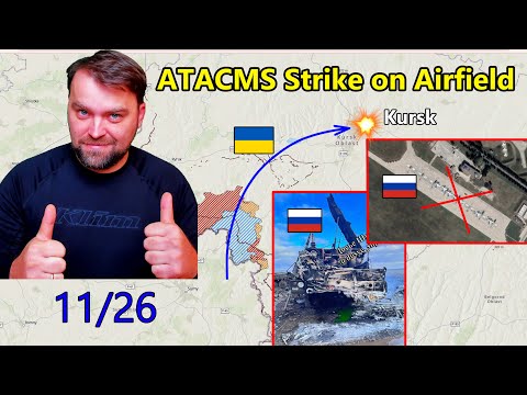 Update from Ukraine | Wow! Ukraine Strikes Ruzzian Military Airfield with ATACMS | Huge Win!