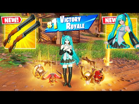 HATSUNE MIKU vs NEW 3 MEDALLIONS & MYTHIC’S CHALLENGE (FORTNITE CHAPTER 6)