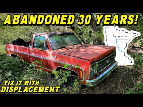 Will an ABANDONED Chevy RUN & DRIVE 450 Miles after 30 YEARS!?