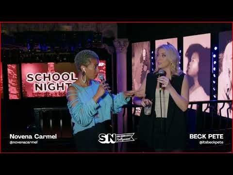 Beck Pete Interview | Novena Carmel | School Night Concert