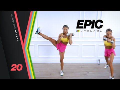 DOMINANT Dumbbell Full Body HIIT Workout | EPIC Endgame Day 20