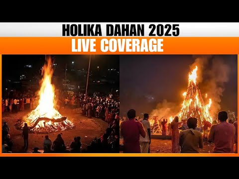 Holika Dahan Live | Holi 2025 | Happy Holi | News9