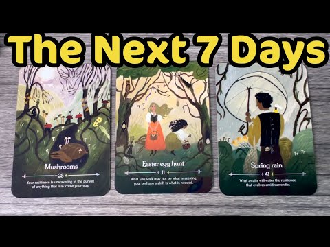 The Next 7 Days ✨ Week Ahead Tarot Pick-A-Card Reading