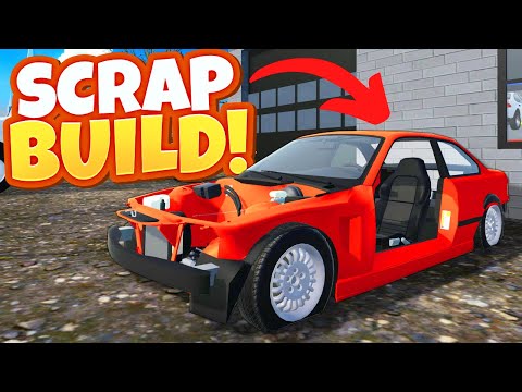 Starting The Scrap BMW Build in Mon Bazou Hardcore Mode!