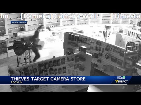 Thieves steal thousands of dollars in camera equipment from Rocklin shop