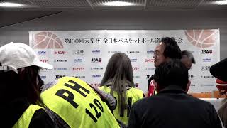 前日記者会見｜アルバルク東京vs琉球ゴールデンキングス｜第100回天皇杯 全日本バスケットボール選手権大会