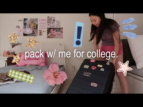 attempting to pack for college in 24 hours... ft. mental breakdown & chaos | millie @ yale series