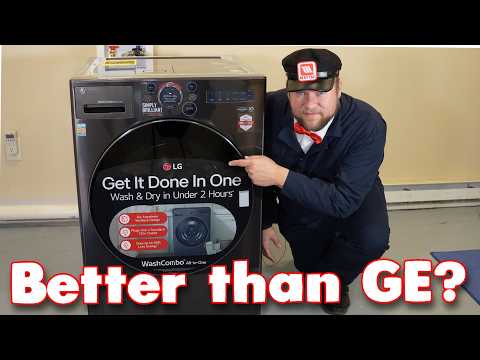 BETTER THAN GE? The LG All in One Washer Dryer Combo: Test, Teardown & Review