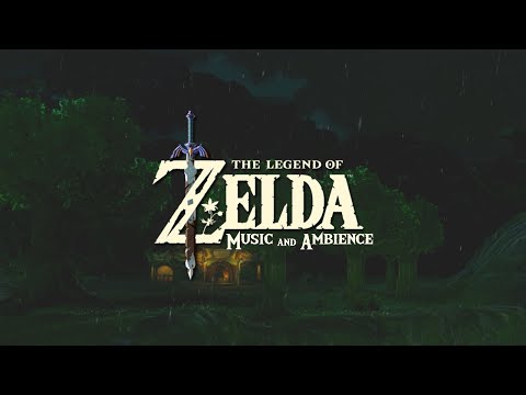 rain and safe place... Relaxing zelda video games music to rainy days