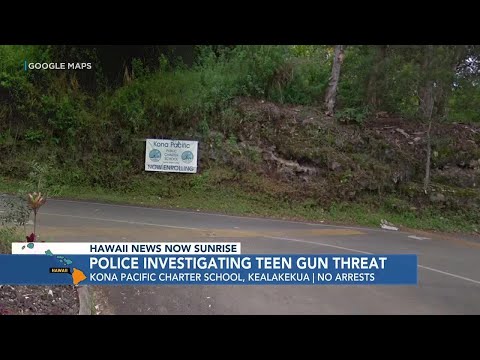 Investigation underway after Kona Pacific student threatens gun violence at school