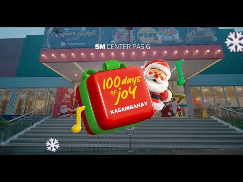 100 Days of Joy with SM Center Pasig | #MerriestChristmasAtSM