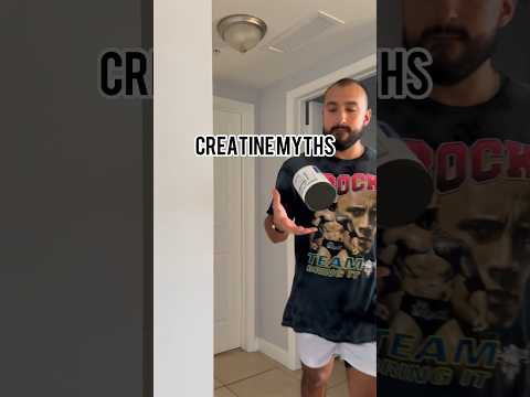 Creatine myths #performancecoach #sportsnutrition #athlete #sportsperformance #strengthtraining