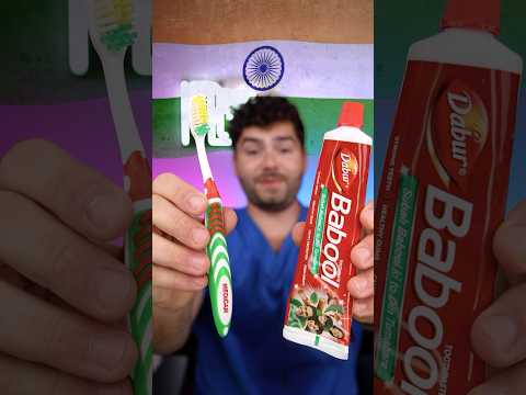 Indian Toothbrush vs Cavities !?