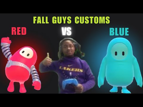 2k Subs!!! FALL GUYS RED VS BLUE WITH SUBSCRIBERS! E1602