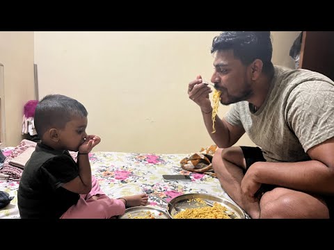 अंकुरला आली आज काजलची आठवण | मामा भाचा मिळून करतात maggie #maggielover #vlog #pune #jalgaon #family