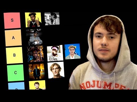 The Youtube Rapper Tier List (KSI, Deji, Dax, Crypt)