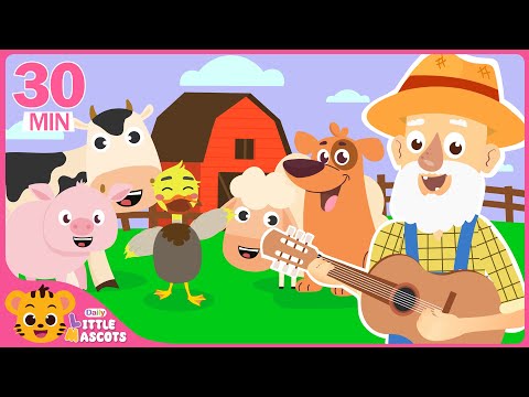 ✨Old MacDonald🚜 + Dancing Like An Animal + more Little Mascots Nursery Rhymes & Kids Songs