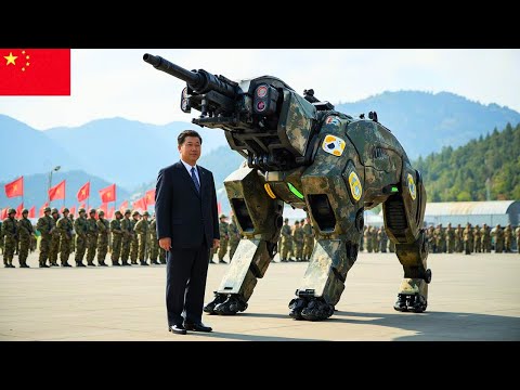 China is Launching its Most Advanced Army of Robot Dogs In 2025