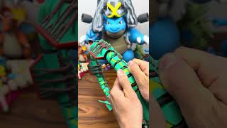 3d printed rayquaza!!!!                          #pokemon #3dprinted #asmr