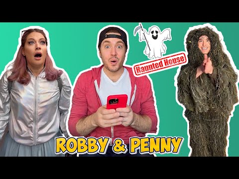 Robby & Penny in there HAUNTED HOUSE TikTok Compilations | Robby & Penny