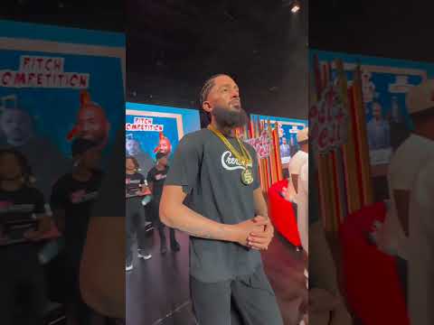 Nipsey  Hussle wax figure at invest fest #nipseyhussle #waxfigure #investfest #hussle #atl #atlanta