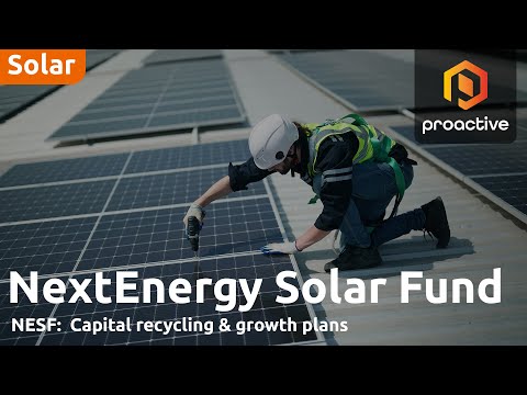 NextEnergy Solar Fund's Stephen Rosser on Q3 performance, dividend yield & market strategy