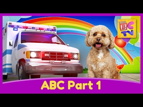 Learn the Alphabet with Lizzy the Dog | ABC Video for Kids Part 1