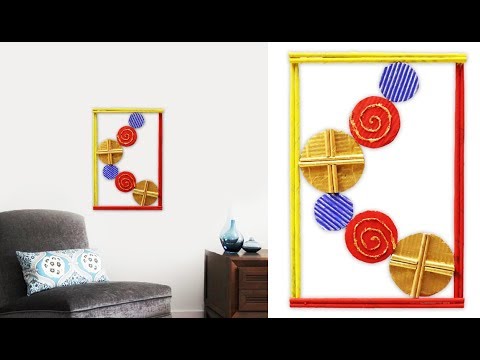 Unique wall hanging ideas|| wall decoration ideas| diy wall decor