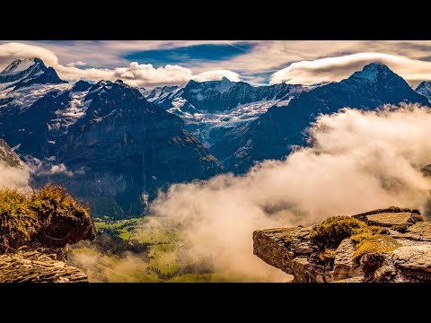 Soaring Over Mountains of the World (No Sound) — 4K UHD