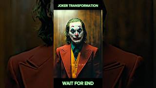 Joker🤡 Transformation | Status | 4k Hd | Edit🔥#shorts #dc #joker