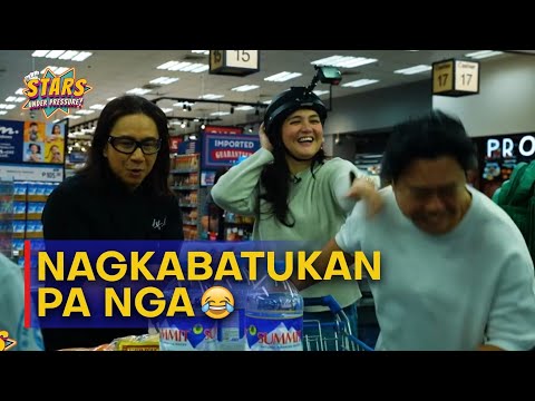 Grocery challenge with Dimples at Boyet vs Kath at Gene | Stars Under Pressure Episode 3