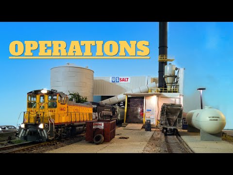 Realistic Model Railroad Operations: Working US Salt