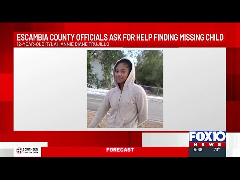 Escambia County officials ask for help finding missing child