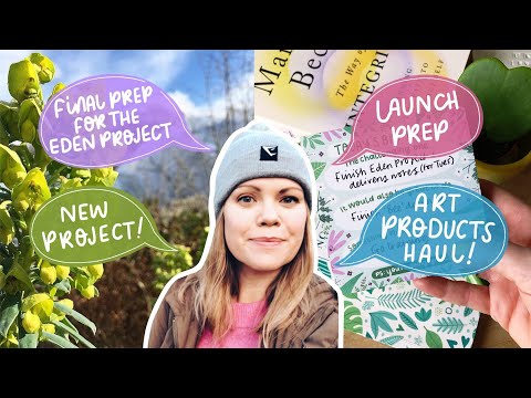 Studio Vlog 58: Prepping to send my products to the Eden Project! | Leaf Lane Studio