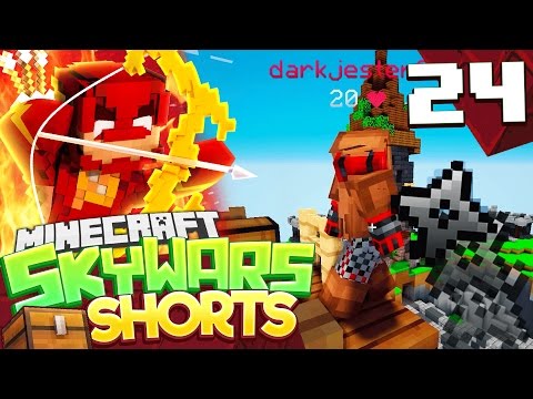 NINJA CHALLENGE! (MINECRAFT SKYWARS SHORTS #24)