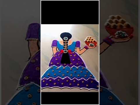 Makar Sankranti Rangoli | haldi kunku rangoli #shorts #makarsankrantirangoli #haldikunkurangoli​