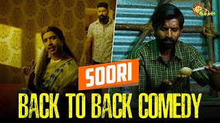 Back to Back Soori comedies | Jilla | Nimirndhu Nil | Poojai | Vennila Kabadi Kuzhu | Adithya TV