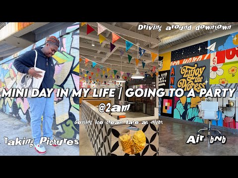 DAY IN MY LIFE : GOING TO A PARTY , TAKING PICTURES, GETTING ICE CREAM | Patthegemini1