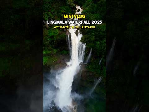 Lingmala Waterfall Mini vlog 2023 #mahabaleshwar #waterfall #shorts #minivlog